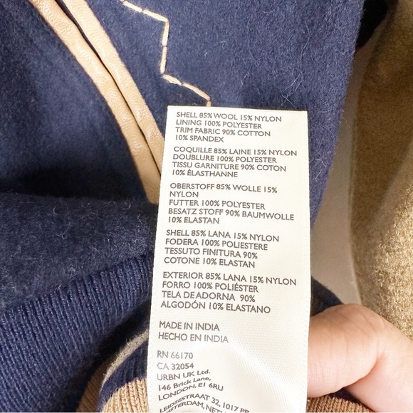 NEW Free People Home Run Varsity Bomber Jacket L - Picture 12 of 13